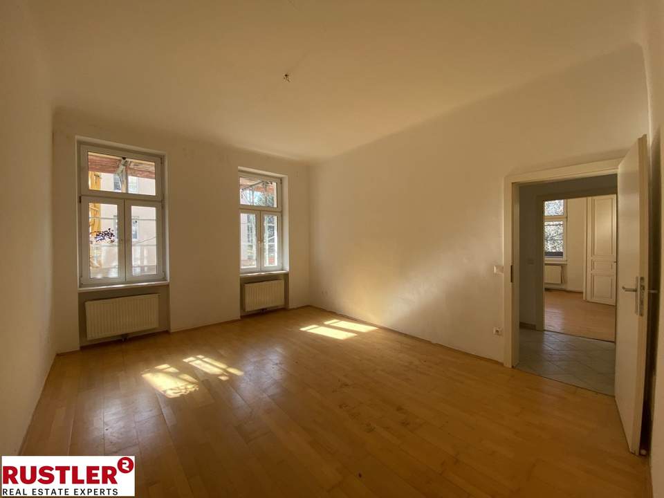 Herrschaftlich Wohnen am Tivoli | großzügige 3-Zimmerwohnung in prachtvollem Altbauhaus!