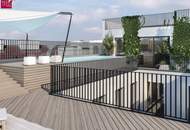 EXKLUSIVES PENTHOUSE über den Dächern Wiens – 362 m² Wohnfläche, 288 m² Terrassen &amp; privater Pool