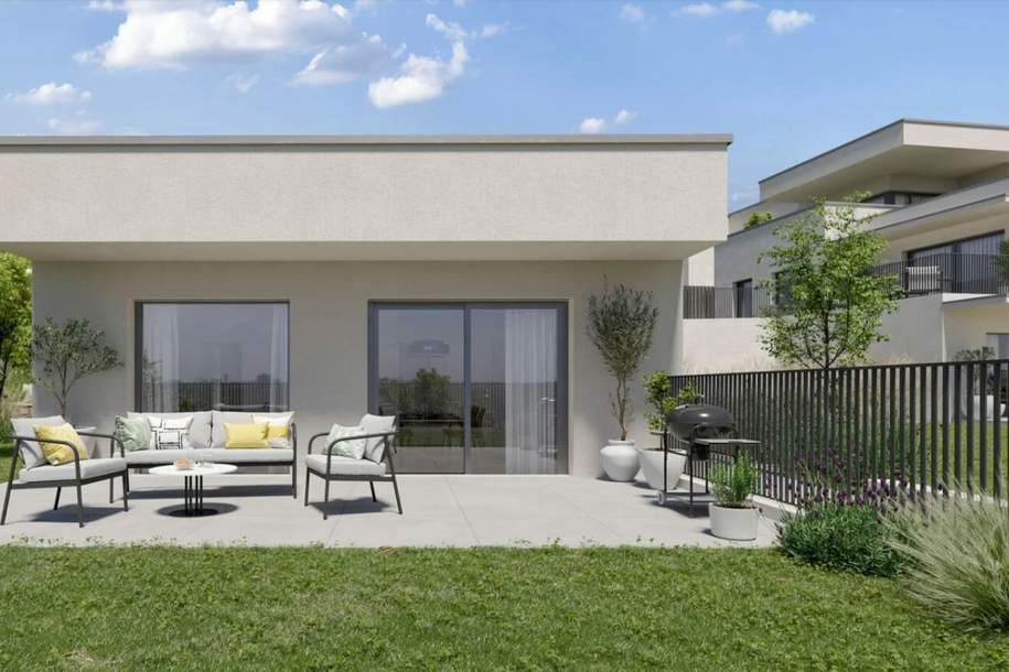 Sensationelle Eigentumswohnung mit Privatgarten und XXL-Terrasse: Modernes Wohnen in Graz, das keine Wünsche offenlässt! PROVISIONSFREI!, Wohnung-kauf, 702.000,€, 8010 Graz(Stadt)