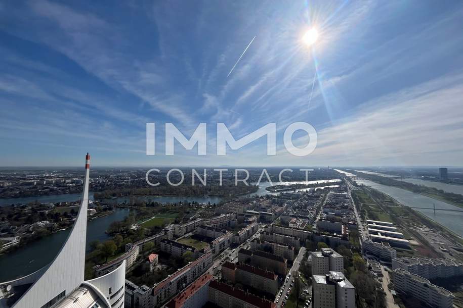 Fantastisches Dreizimmer-Apartment mit Rundumblick an der Neuen Donau, Wohnung-kauf, 1.450.000,€, 1220 Wien 22., Donaustadt