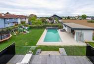 Familienparadies samt Pool und 4 Garagen in Gössendorf!