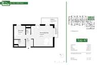 2-Zimmer-Wohnung im 5.OG nahe U6 Handelskai &amp; S-Bahn! Moderner Neubau mit inkludierter Küche! Ab August verfügbar!