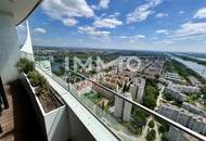 Hoch hinaus! Elegantes 2-Zimmer Apartment im 38. Stock und Blick auf die Alte Donau!