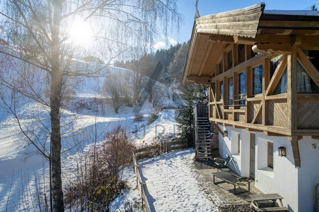 Ski in / Ski out: Chalet mit Kaiserblick