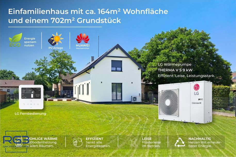 Top Einfamilienhaus, großer Garten & moderne Technik - sofort einziehen, Haus-kauf, 425.000,€, 2185 Mistelbach