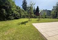 PROVISIONSFREI! Exklusives Wohnerlebnis am Flötzersteig, 1140: Sonnige, wunderschöne 3-Zimmer GARTENWOHNUNG mit 3 Terrassen! ERSTBEZUG!