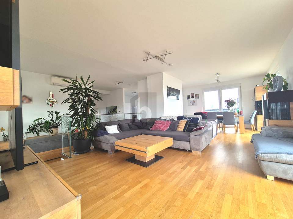 STILVOLLE DACHGESCHOSS-OASE MIT XXL-TERRASSE