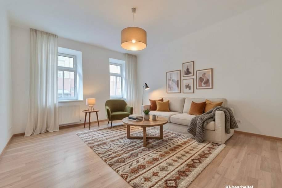 Freundliche 2 Zimmer Altbauwohnung in ruhiger Lage - Bahnhof Hernals in der Nähe, Wohnung-kauf, 245.000,€, 1160 Wien 16., Ottakring