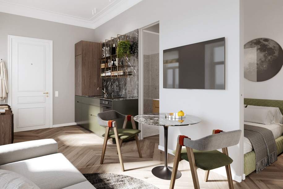 Stilvolle Altbau-Eleganz trifft modernen Wohnkomfort, Wohnung-kauf, 1030 Wien 3., Landstraße