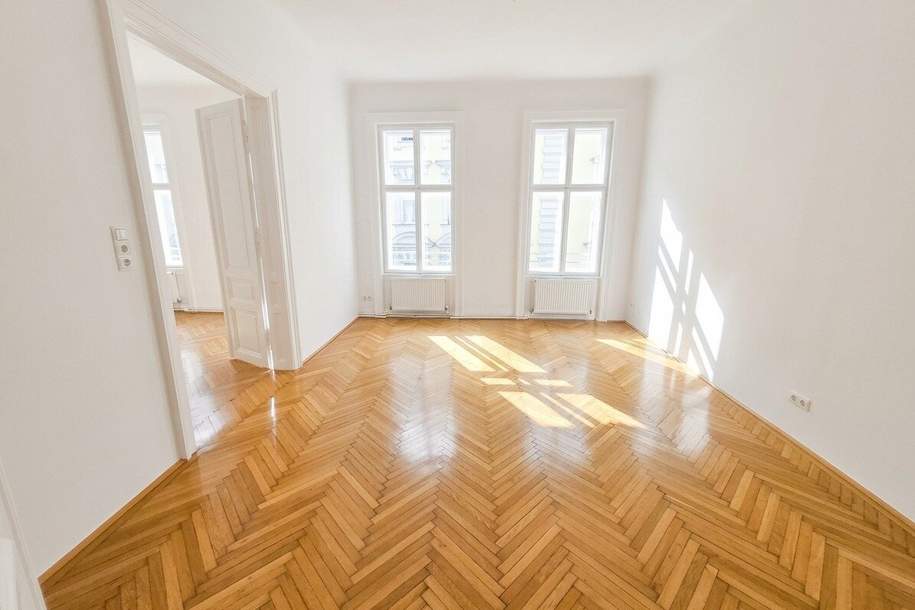 Elegante 2-Zimmer-Wohnung in gepflegtem Altbau – Seegasse, Wohnung-miete, 1.366,65,€, 1090 Wien 9., Alsergrund