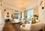 The essence of Vienna - Exklusives Altbaujuwel am Naschmarkt – 167 m² zeitlose Eleganz, Blick auf Wiens neuen Naschpark