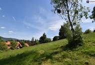 Natur, Ruhe, Ausblick: Traumgrundstück in begehrter Wohnlage von Graz-St. Veit