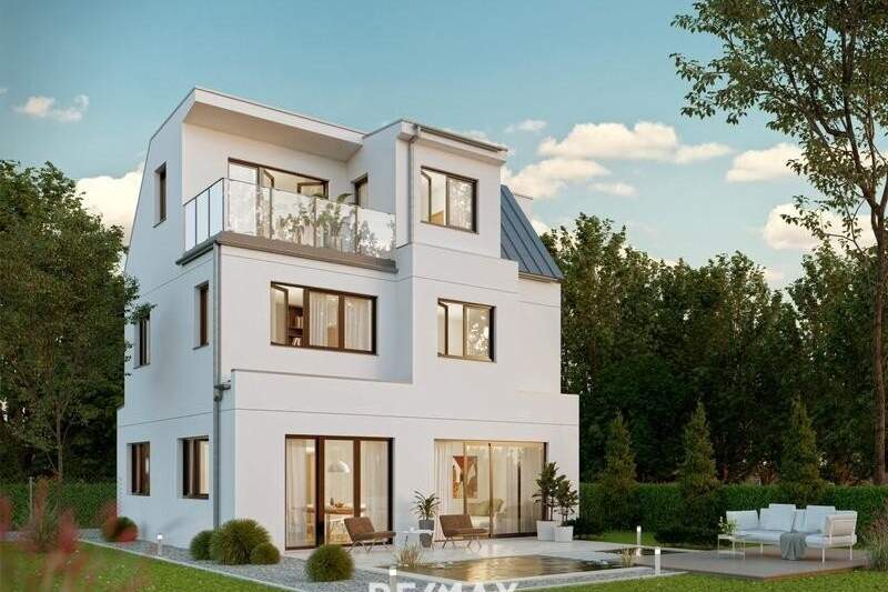Luxuriöses Einfamilienhaus direkt bei der Alten Donau, Haus-kauf, 2.144.900,€, 1220 Wien 22., Donaustadt
