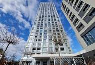 2-Zimmer-Wohnung im VIENNA TWENTYTWO bei U1 Kagran | Rooftop-Pool, Sauna &amp; Gym im Haus