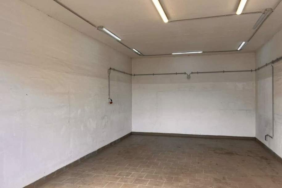 Große Halle, Werkstatt 5x8 m, OHNE Hebebühne!!!, Gewerbeobjekt-miete, 415,00,€, 2601 Wiener Neustadt(Land)