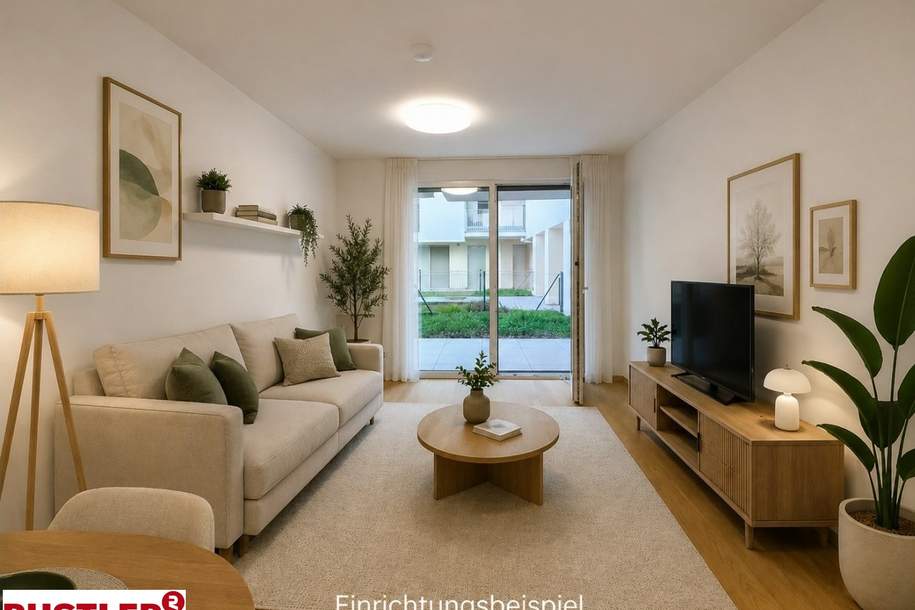 4-Zimmer-Gartenwohnung mit Einbauküche und sonnigem Eigengarten, Wohnung-kauf, 479.000,€, 1230 Wien 23., Liesing