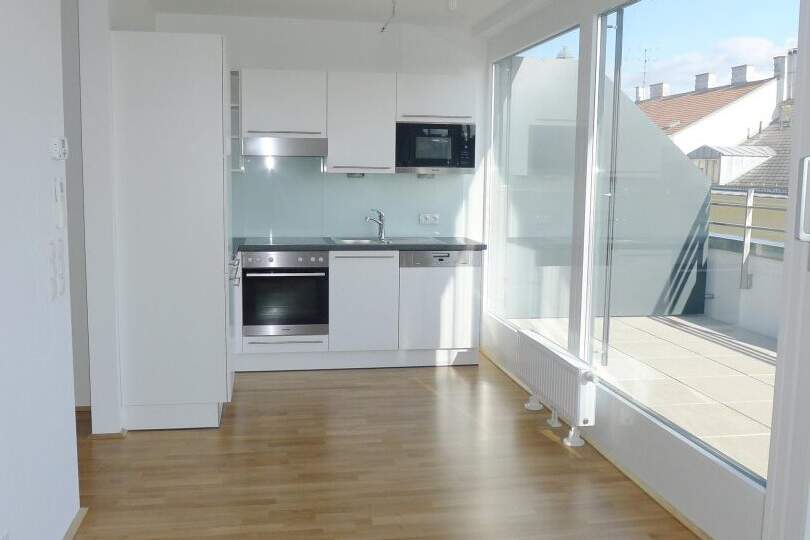 Stilvolle 2-Zimmerwohnung mit Terrasse im Dachgeschoss (Mietbeginn 01.08.2026), Wohnung-miete, 1.297,90,€, 1060 Wien 6., Mariahilf