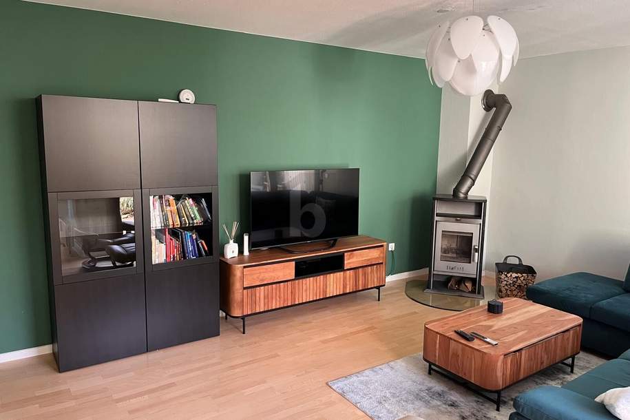 WOHNTRAUM MIT GARTEN, KAMIN UND ZWEI GARAGENPLÄTZEN, Wohnung-miete, 1.700,00,€, 1230 Wien 23., Liesing