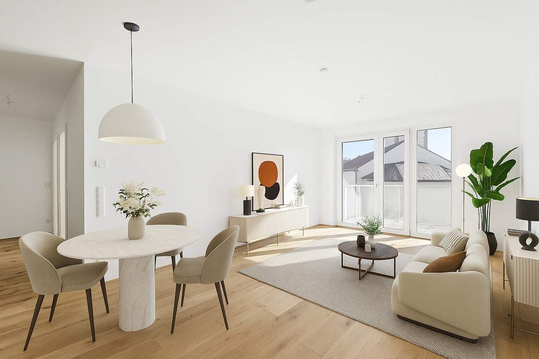 PROVISIONSFREI! Wunderschöne 3-Zimmer-Wohnung mit Parkblick | Außenfläche mit Privatsphäre | Ideale Lage