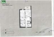 2 Zimmer-Wohnung in generalsaniertem Neubau mit ca. 6m2 Balkon.