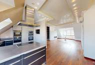 Penthouse mit 360° Weitblick – Exklusives Wohnerlebnis im 4. Bezirk auf zwei Ebenen (inkl. 2 Stellplätzen)