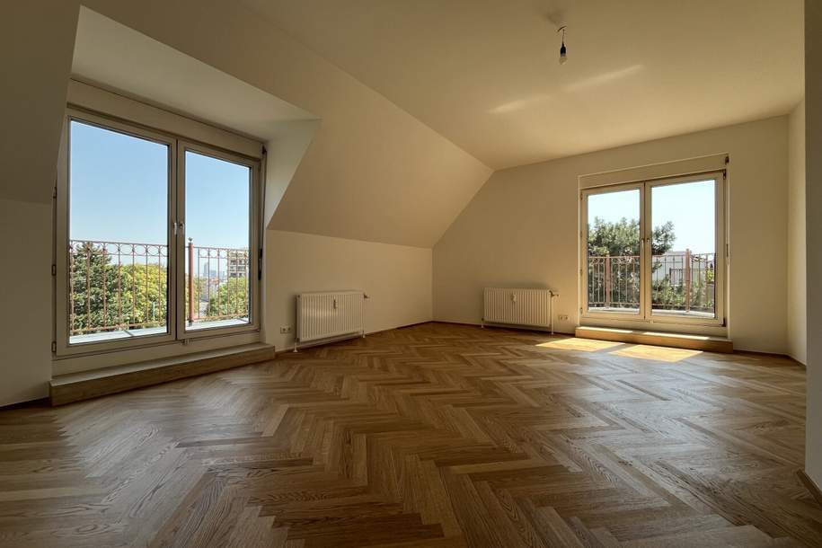 Erstbezug nach Renovierung! lichtdurchflutete 2- Zimmer Terrassenwohnung in Grinzing!, Wohnung-miete, 1.630,43,€, 1190 Wien 19., Döbling