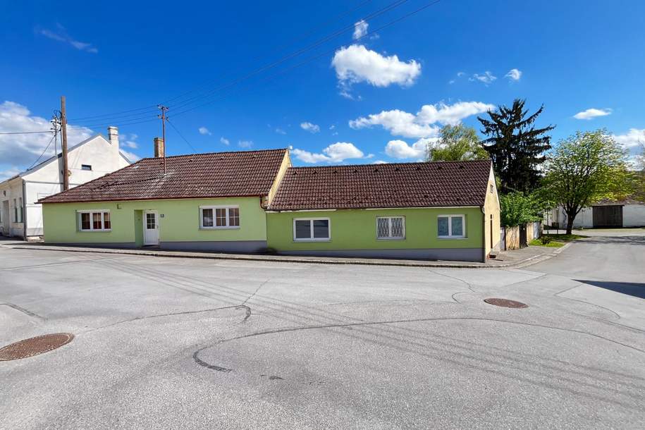 Hübsches Wohnhaus mit 2 Wohneinheiten, Haus-kauf, 149.000,€, 2161 Mistelbach