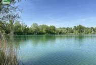 Wohnen im Grünen! Klimatisierte Wohnung mit Weitblick und großer Terrasse in Essling! Lobau und Kirschenallee ums Eck!
