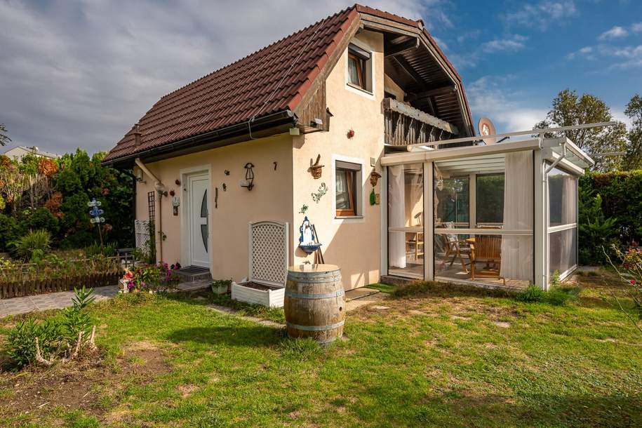 Kleingartenhaus (rd. 50m² Wohnfläche) auf Eigengrund (rd. 309m²), Haus-kauf, 299.000,€, 1230 Wien 23., Liesing