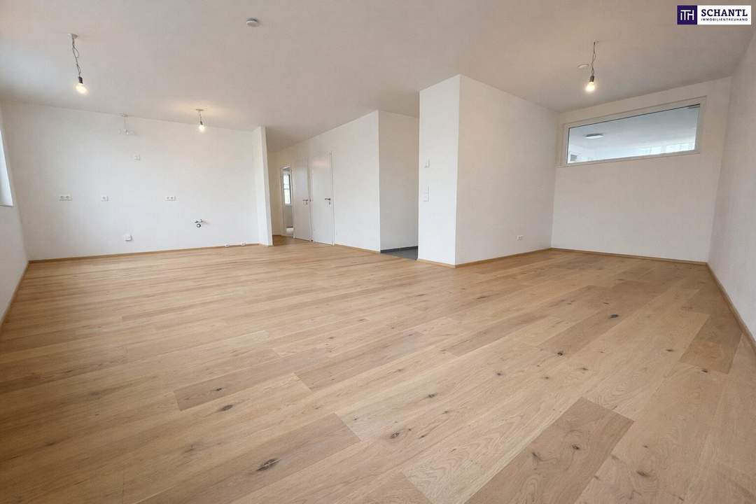 *Frühjahrsaktion* Ankommen &amp; Wohlfühlen: Moderne 4-Zimmer-Wohnung mit Loggia – Erstbezug im Herzen von Traiskirchen!