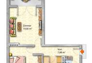 Leibnitzer 2 Zimmer Wohnung im 3 Stock mit Loggia
