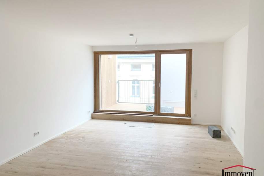 TOPLAGE und ERSTBEZUG: Straßenseitige, moderne 2-Zimmerwohnung mit Terrasse! Besichtigung ab Februar 2025 möglich!, Wohnung-miete, 1.750,00,€, 1070 Wien 7., Neubau