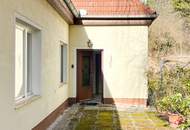 Traumgrund neben dem Wald mit sanierungsbedürftigem Althausbestand