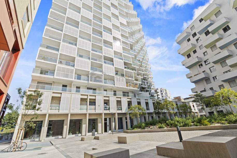 Modernes 2-Zimmer-Apartment mit 12 m² Balkon – voll möbliert, all-inclusive | 1020 Wien, Wohnung-miete, 1.870,00,€, 1020 Wien 2., Leopoldstadt