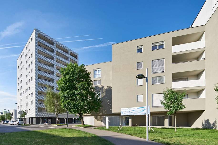 Q11 Leben in Simmering - Lichtdurchflutete Balkonwohnung mit 3 Zimmern und Deckenkühlung!, Wohnung-miete, 1.489,24,€, 1110 Wien 11., Simmering
