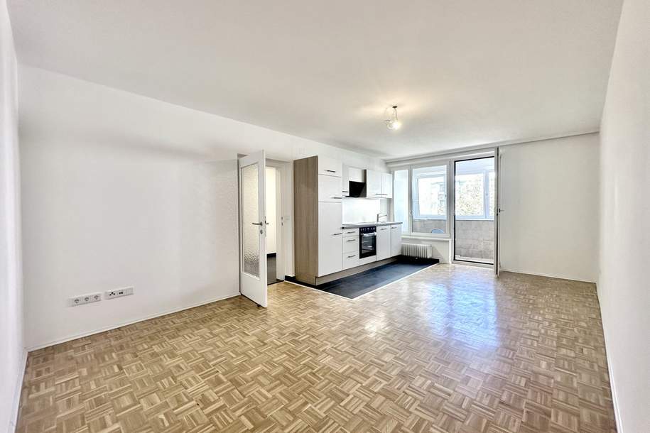 Erstbezug - Innenhof-Grünruhelage nur 350m zur U3: moderne 3-Zimmer, XXL-Regendusche, Loggia, Wohnung-miete, 1.249,00,€, 1160 Wien 16., Ottakring