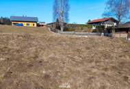 Schöner Ausblick in die Berge - Hanglage !