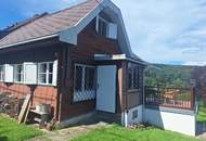 Tolles Baugrundstück mit Fernblick und Sommerhaus