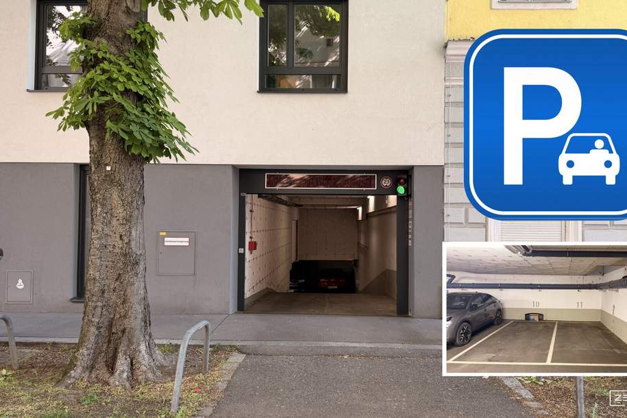 PENZING | Tiefgaragenstellplatz | Kuefsteingasse | Nähe U3 Hütteldorferstraße | ZELLMANN IMMOBILIEN, Kleinobjekte-miete, 89,00,€, 1140 Wien 14., Penzing