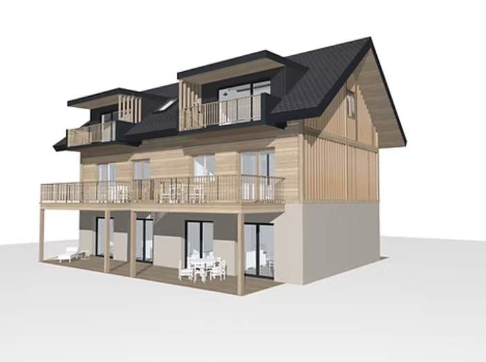 15598 ERSTBEZUG - moderne Maisonettewohnung mit Schwimmteich