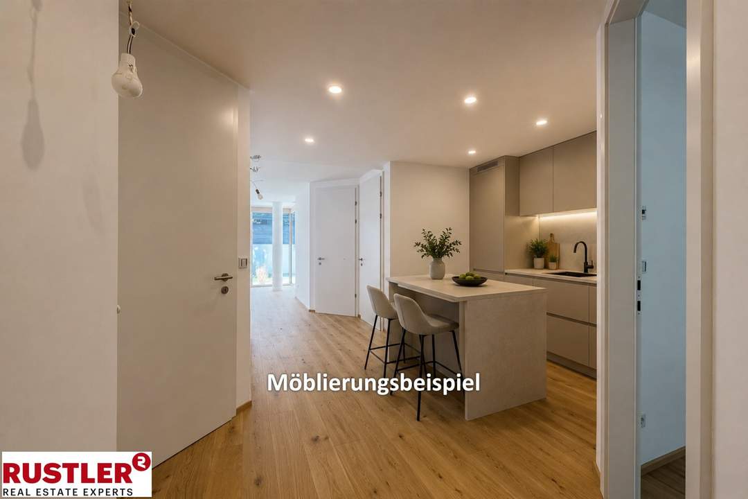 RESERVIERT! 4 Zimmerwohnung mit Garten, hochwertiger Holzausstattung, durchdachter Technik uvm.