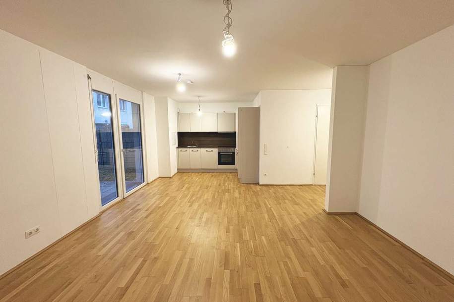 Q11 Leben in Simmering - Schöne Gartenwohnung mit 2 Zimmern, Terrasse und Deckenkühlung!, Wohnung-miete, 1.148,99,€, 1110 Wien 11., Simmering