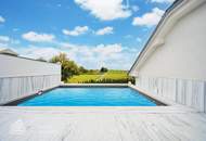 Außergewöhnliches Einfamilienhaus nahe der Wachau mit Südgarten, Pool, Sauna und Heimkino