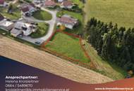 Sonniger Baugrund in absolut ruhiger Lage am Ende einer Sackgasse!