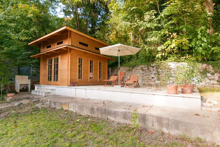 GSPÖTTGRABEN - IDYLLISCHES GARTENPARADIES IN ABSOLUTER RUHELAGE, Haus-legalform.pacht, 1190 Wien 19., Döbling
