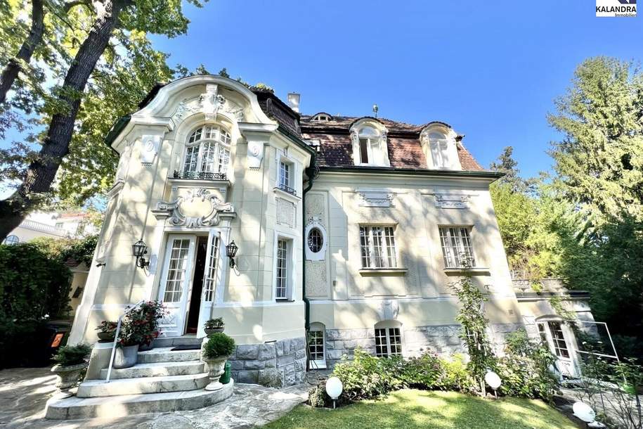 360° TOUR // HIETZINGER ALTBAU-VILLA, Gewerbeobjekt-miete, 4.500,00,€, 1130 Wien 13., Hietzing