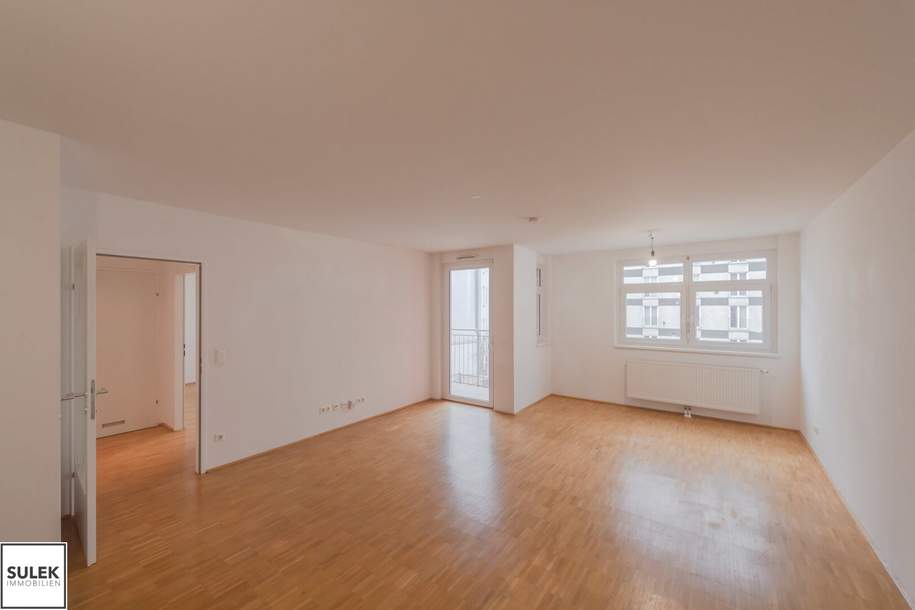 Nähe Raimundtheater: Gut geschnittene 2-Zimmer-Wohnung mit Balkon // ab 1.9. beziehbar!, Wohnung-miete, 999,10,€, 1060 Wien 6., Mariahilf