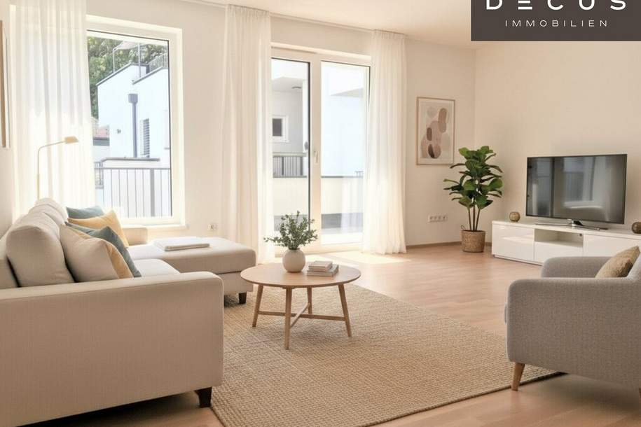 | CHARMANTE 4-ZIMMER-WOHNUNG | 1.OG. | ca. 90m² | MIT SONNIGER TERRASSE &amp; TIEFGARAGENSTELLPLATZ | LIFT IM HAUS | GRAZ-LIEBENAU, Wohnung-kauf, 385.000,€, 8041 Graz(Stadt)