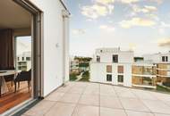 Luxuriöse Penthouse-Wohnung mit 123 m² privater Dachterrasse! Fitness, Sauna und Concierge!