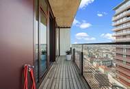 Triiiple Tower/ Exklusives Wohnen über den Dächern Wiens/ Pool/ Terrasse